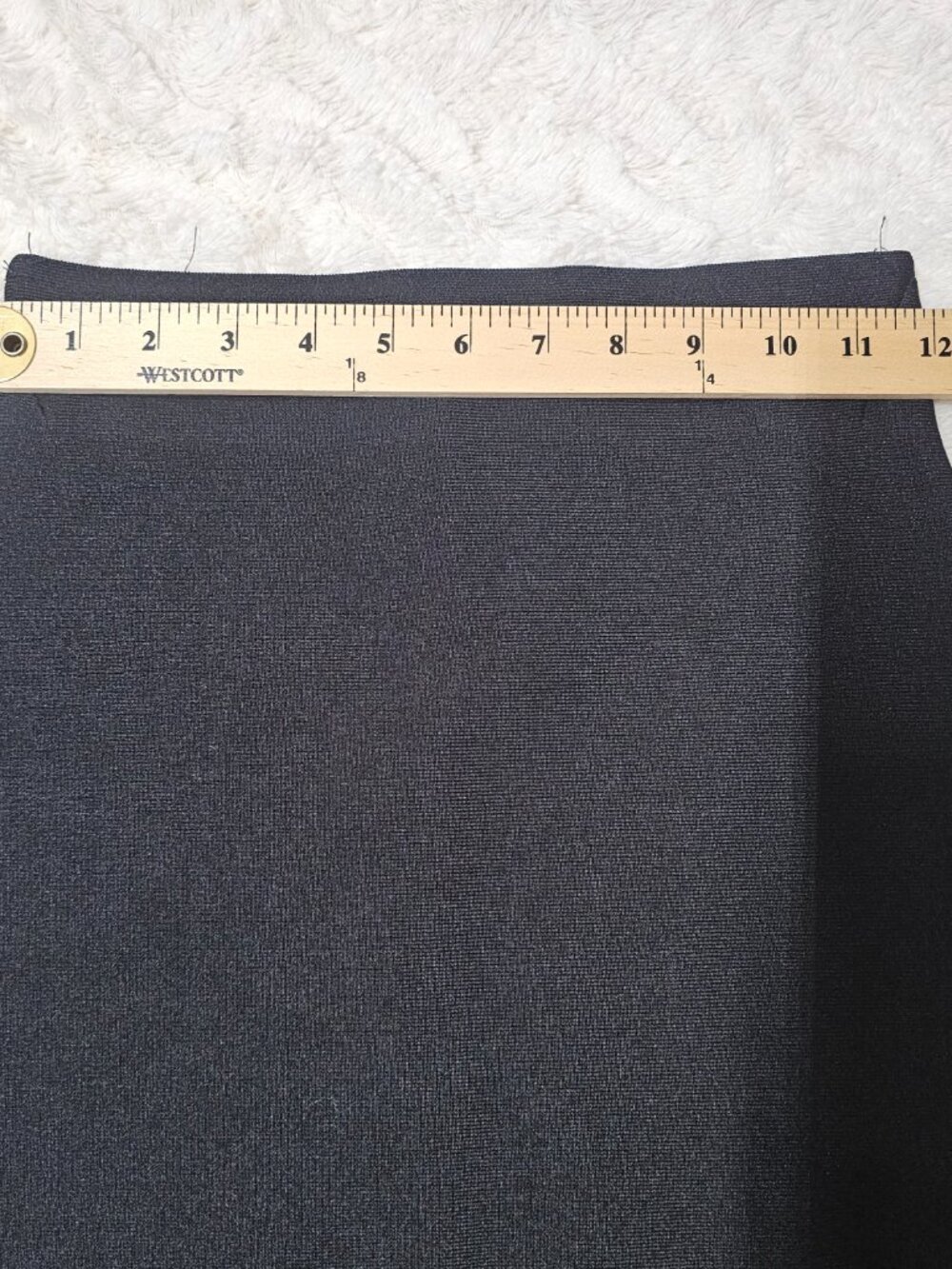 Chocolate Usa Women's Pencil High Waist Work Bodycon Business Skirt Size S Black - Picture 3 of 6